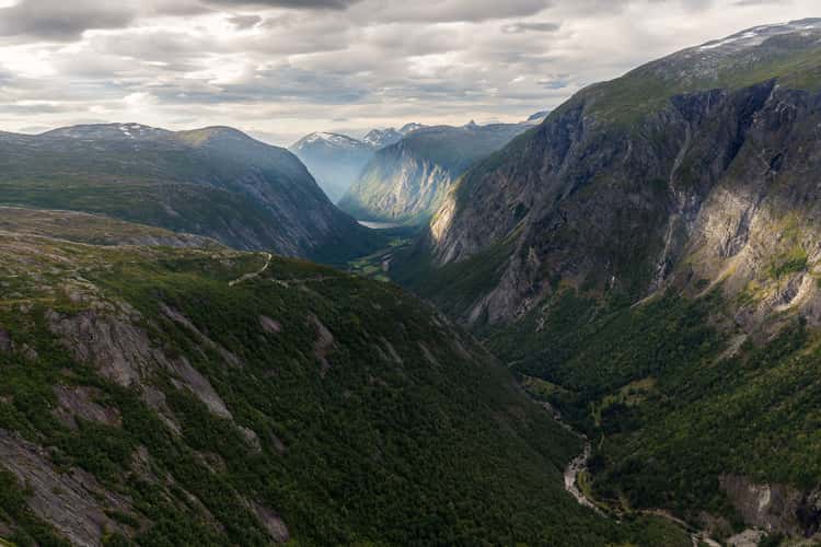 Aursjøvegen Aurstaupet Viewpoint
