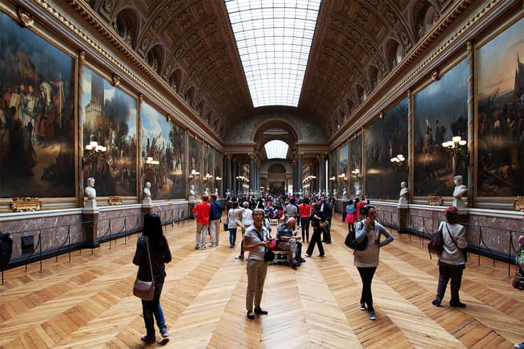 Palace of Versailles from the inside