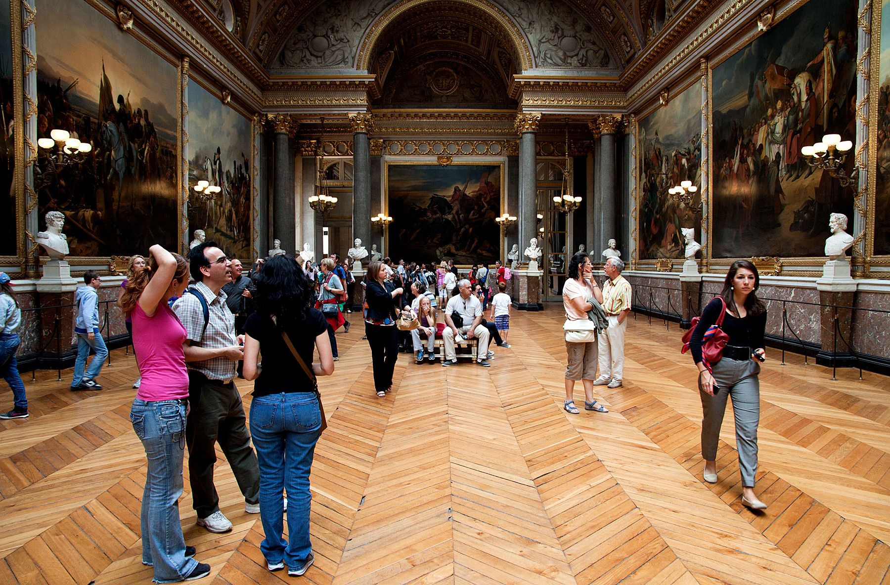 Palace of Versailles from the inside, France