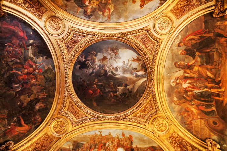 Palace of Versailles from the inside