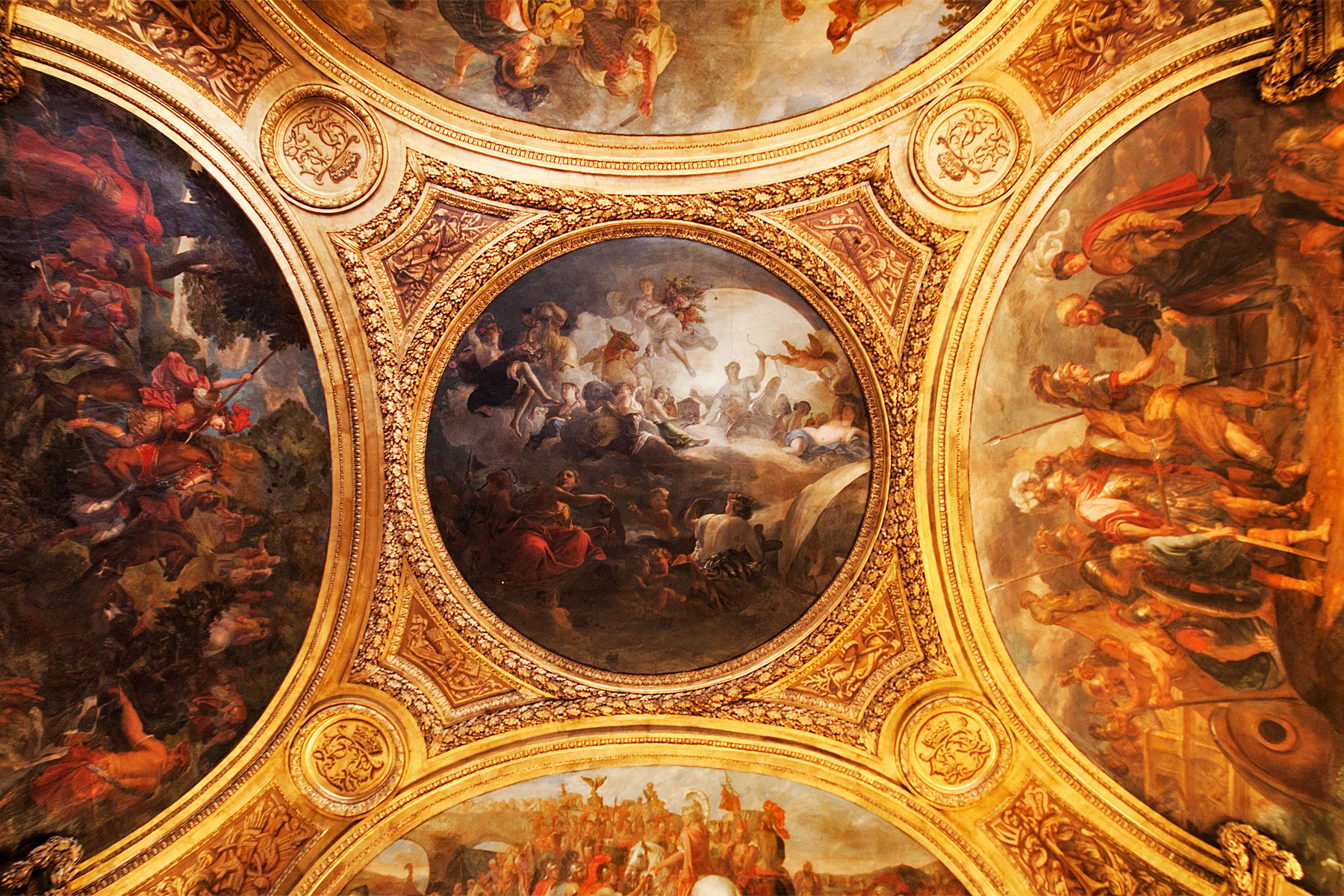 Palace of Versailles from the inside, France