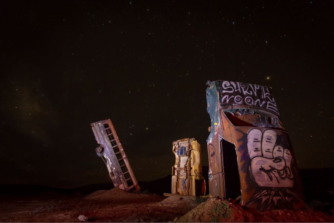 Goldfield, The International Car Forest of the Last Church, USA