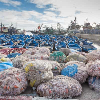 Hafen von Essaouira, Morocco