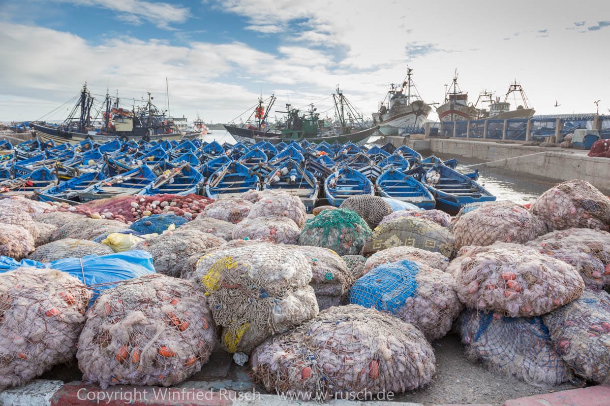 Hafen von Essaouira, Morocco