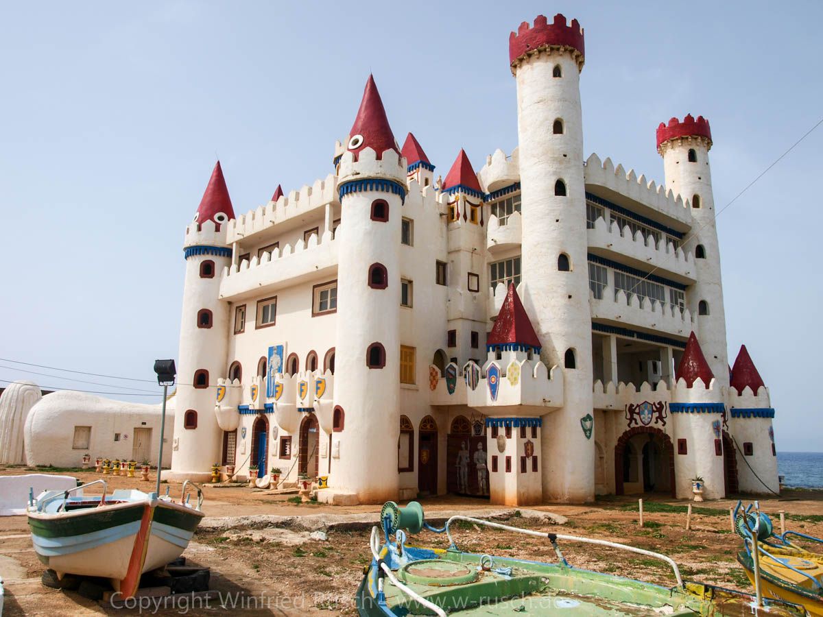 Märchenschloss in Agrili, Greece