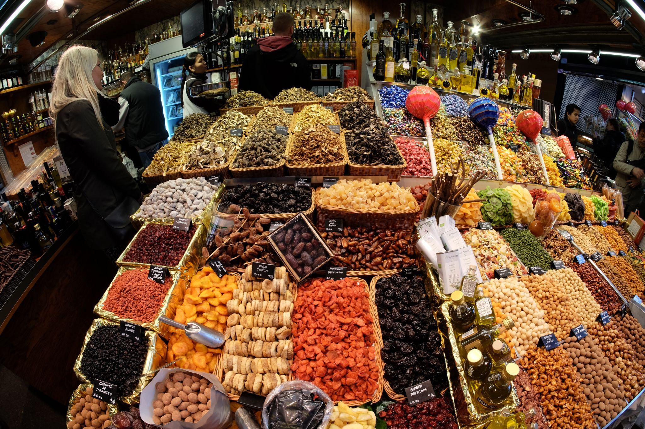 Mercat St. Josep La Boqueria, Barcelona, Spain