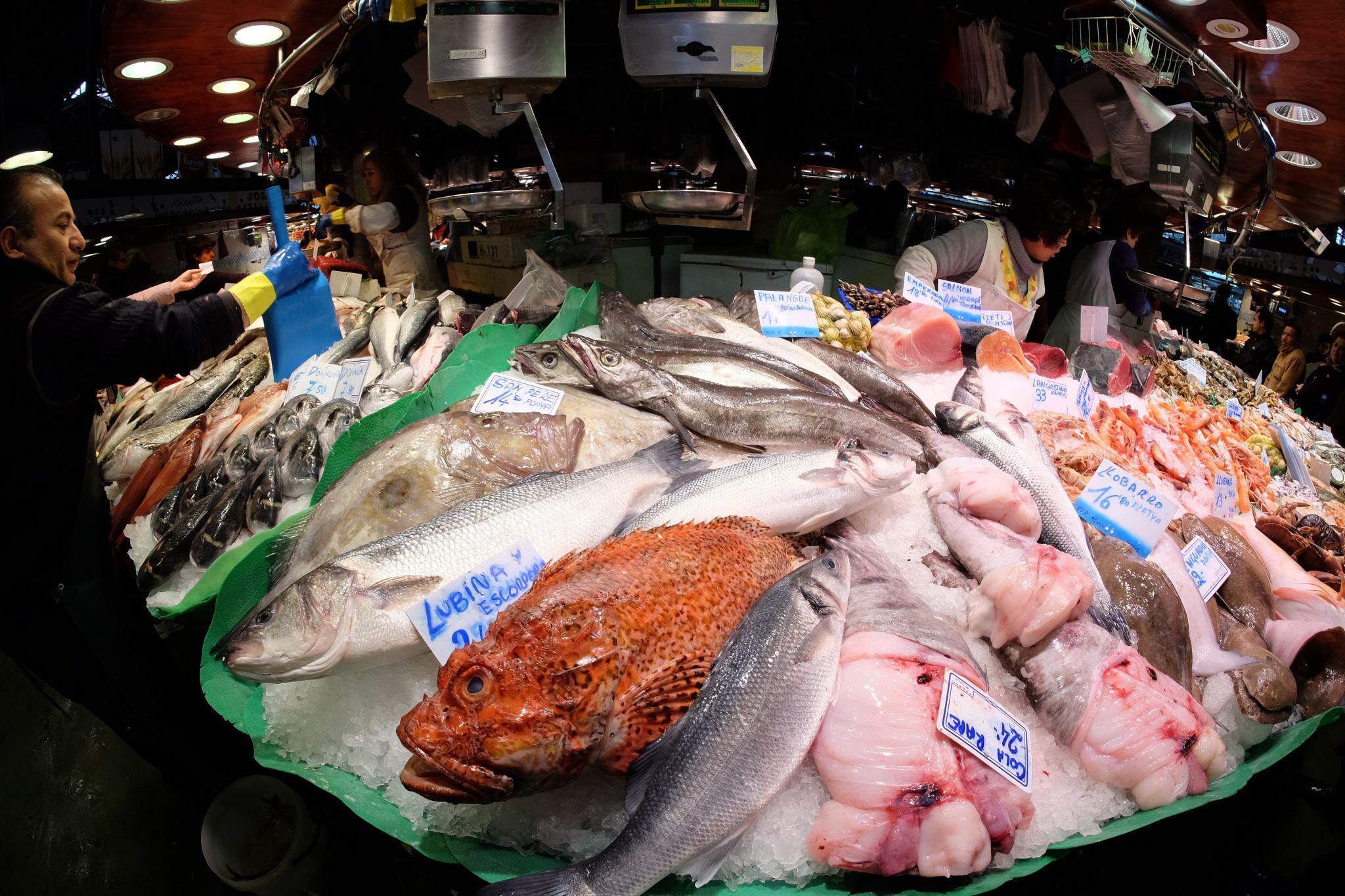 Mercat St. Josep La Boqueria, Barcelona, Spain