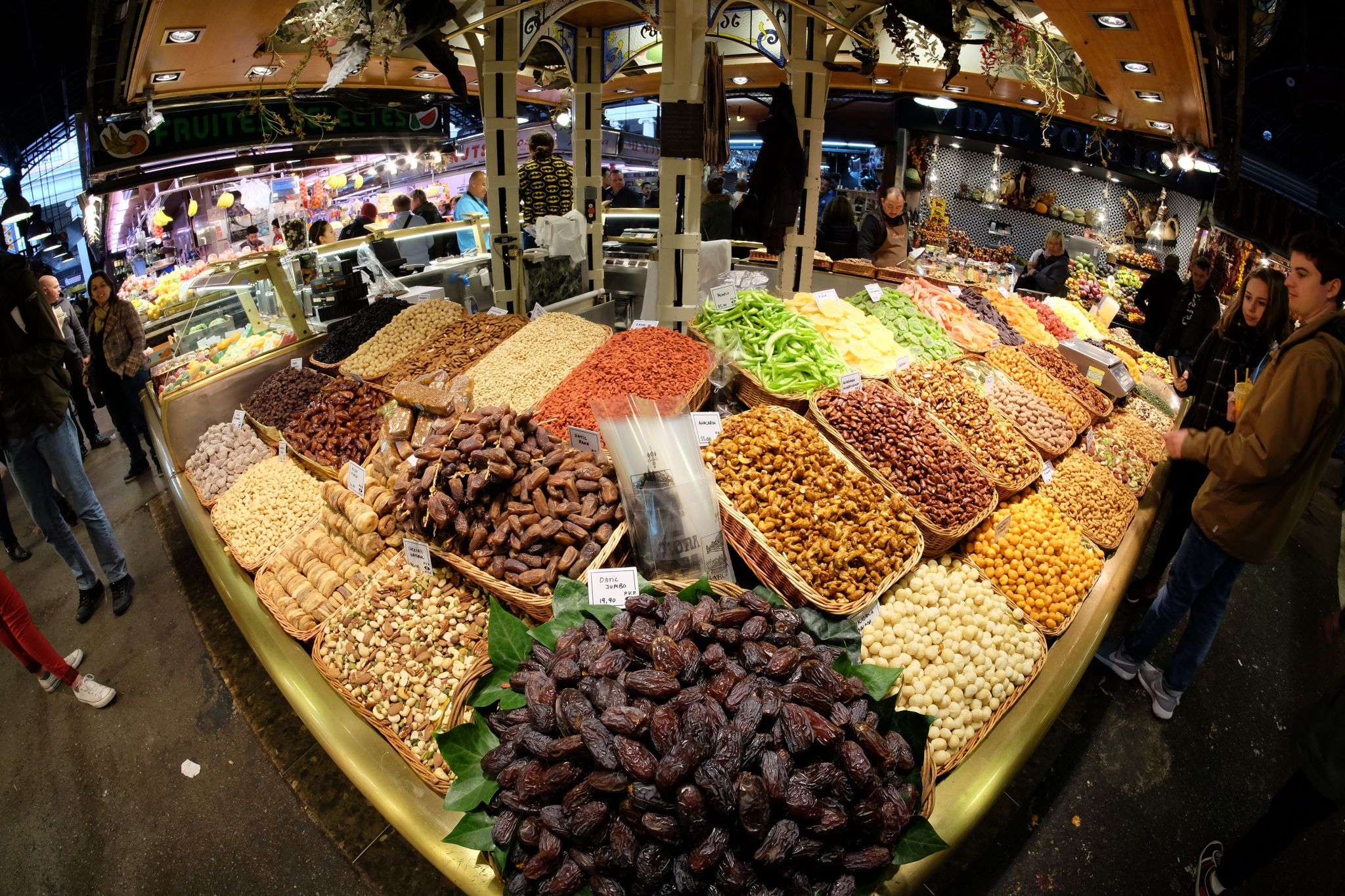 Mercat St. Josep La Boqueria, Barcelona, Spain