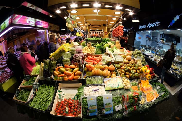 Mercat St. Josep La Boqueria, Barcelona