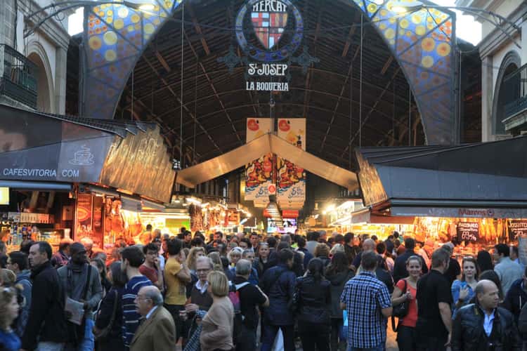 Mercat St. Josep La Boqueria, Barcelona