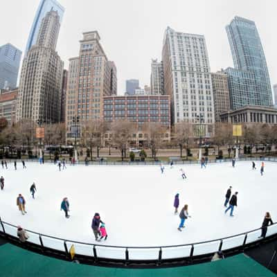 Millenium Park Ice Skating, USA