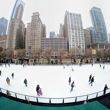 Millenium Park Ice Skating, USA