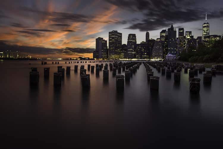 New York City Skyline from Pier 1, Brooklyn