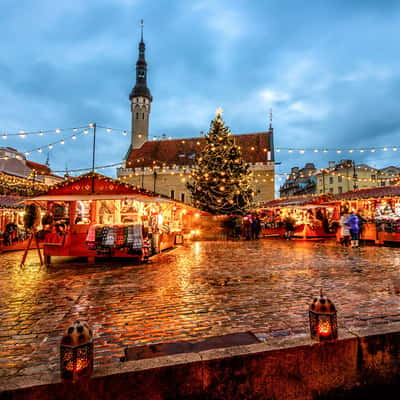 Old Town Of Tallinn (Christmas market), Estonia