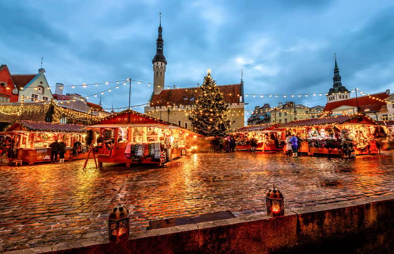 Old Town Of Tallinn (Christmas market)