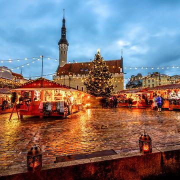Old Town Of Tallinn (Christmas market), Estonia