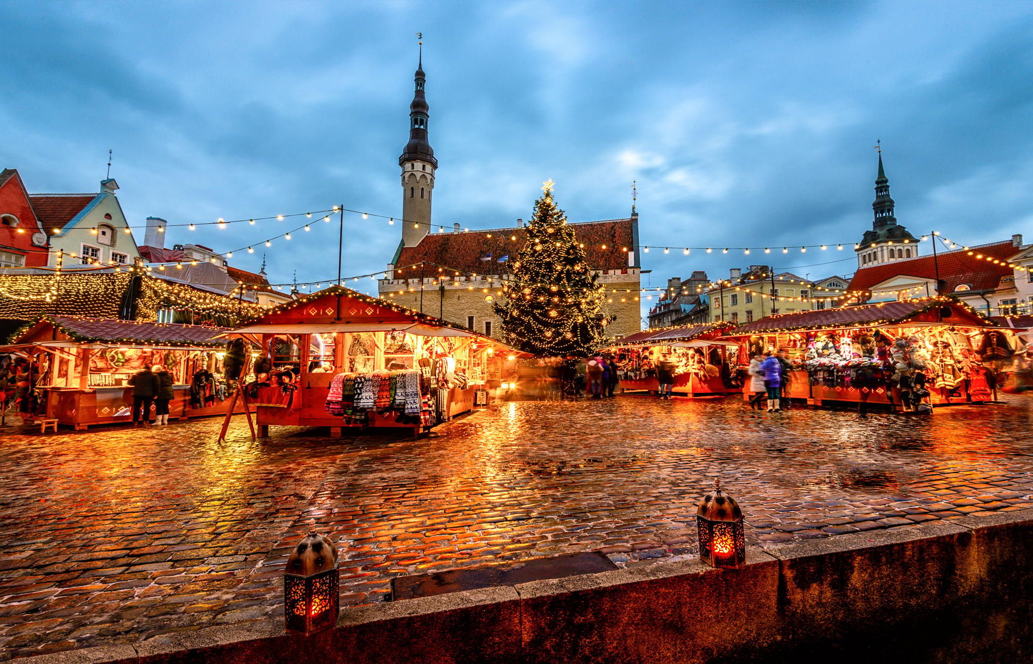 Old Town Of Tallinn (Christmas market), Estonia