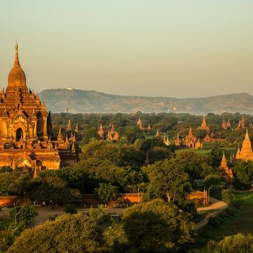 Pagoden in Old Bagan, Myanmar