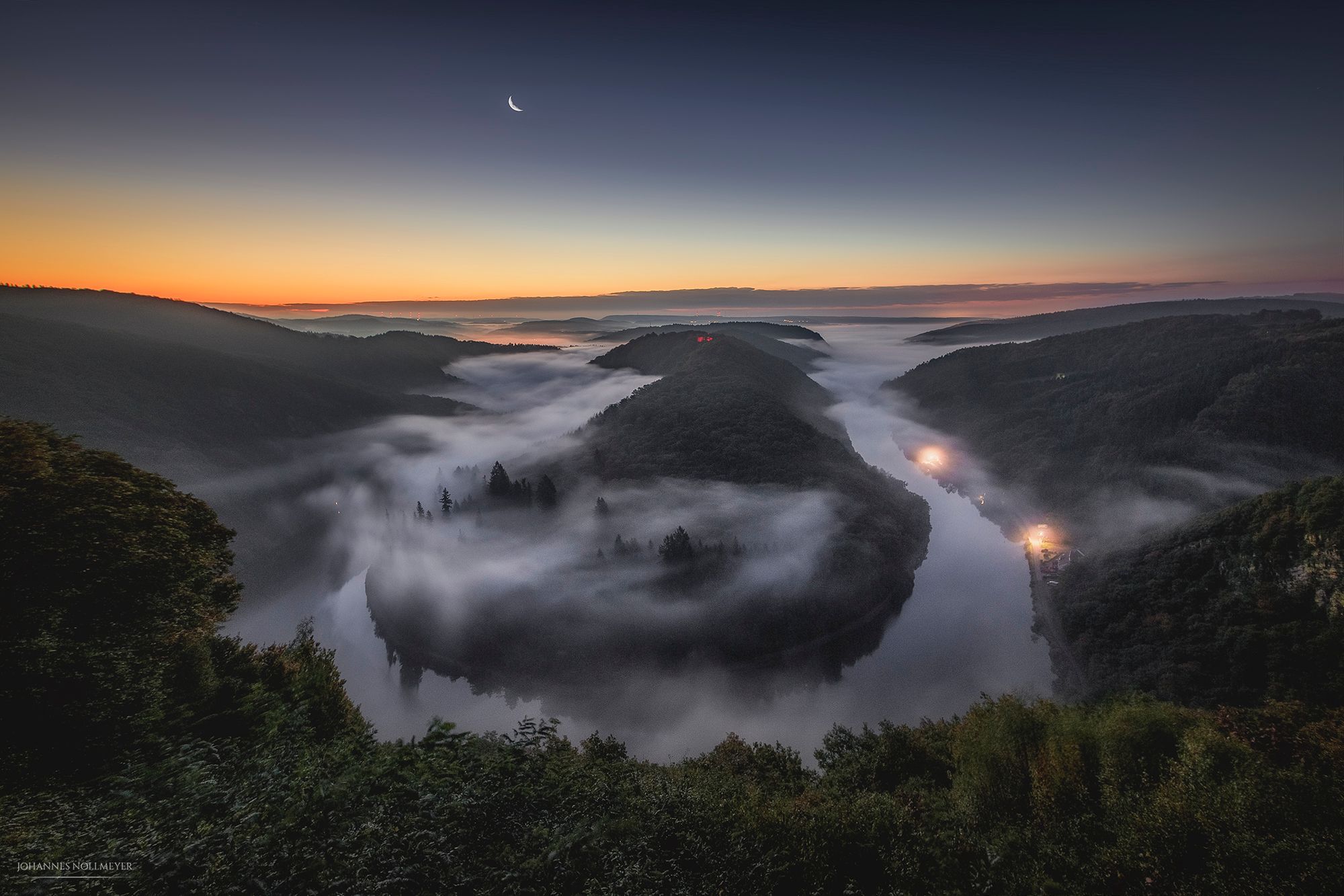 Saarschleife/Saar Loop, Mettlach, Germany