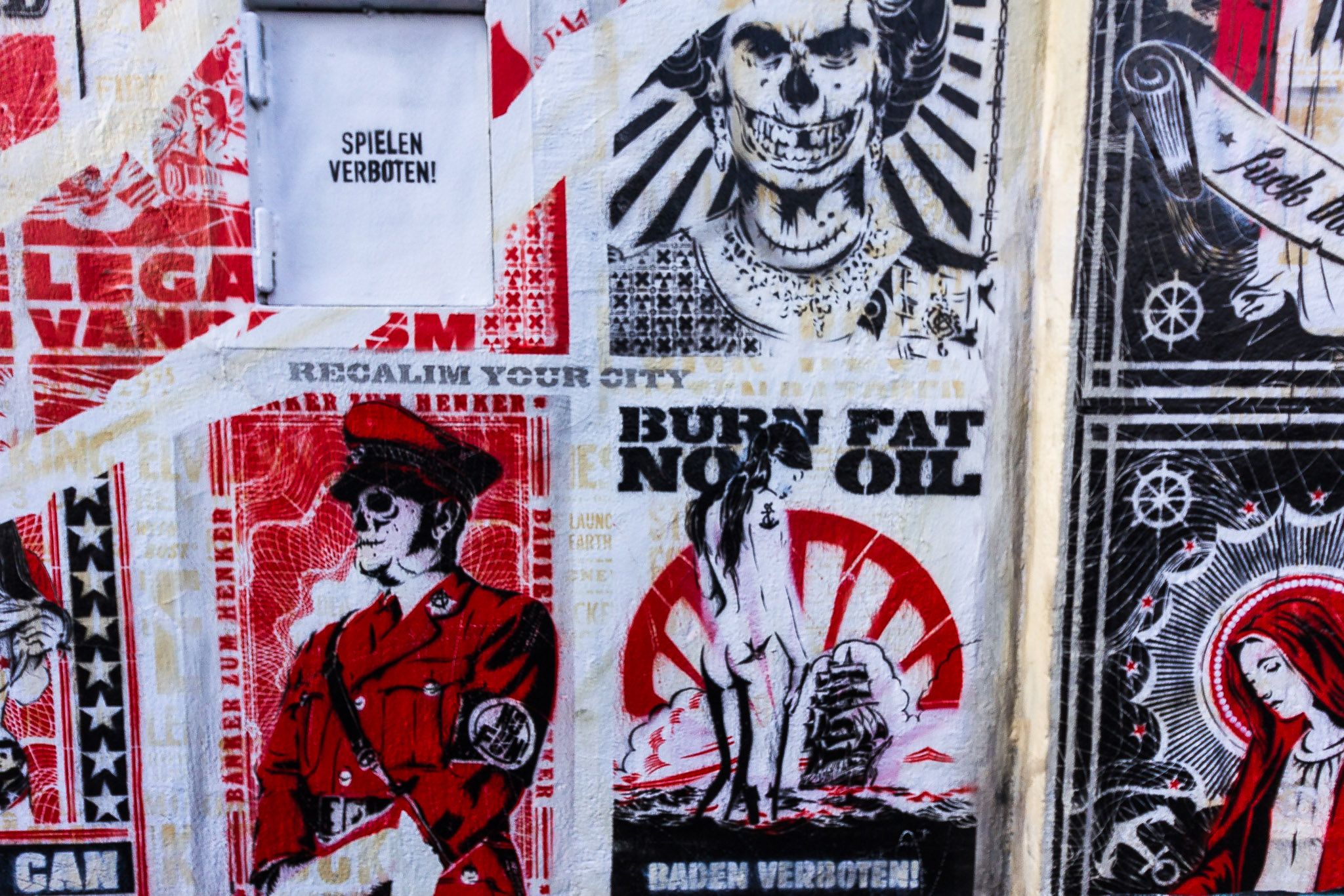 Street Art Cologne Ehrenfeld, Germany