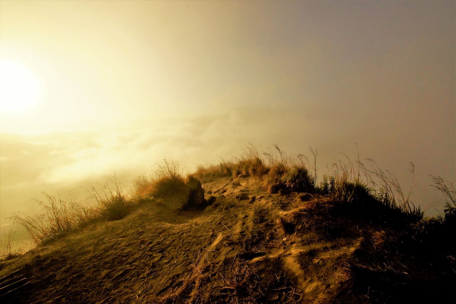 Sunrise from Batur Volcano, Indonesia
