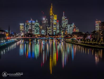 The Deutschherrnbridge, Frankfurt am Main