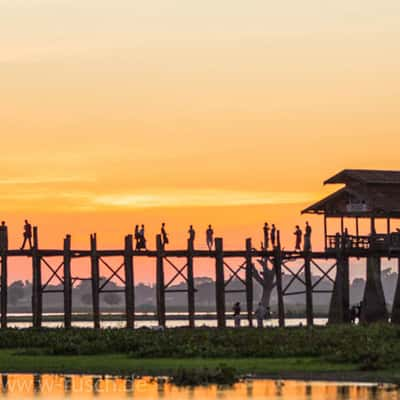 U-Bein-Brücke, Myanmar