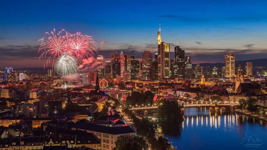 View from Main Plaza (Lindner Hotel), Frankfurt am Main