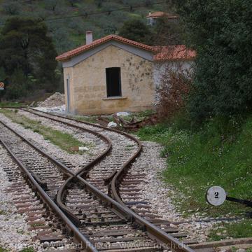Zahnradbahn nach Mega Spileon, Greece