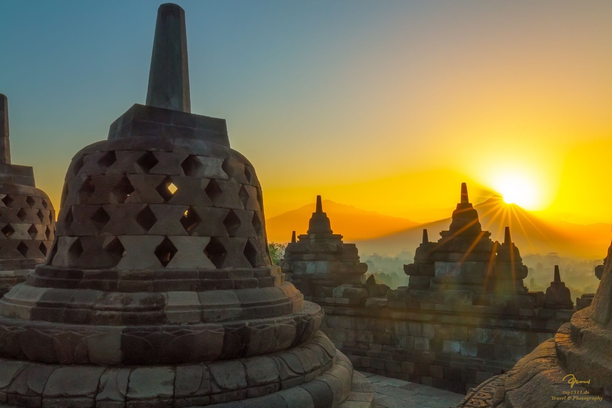 The Journey Through Borobudur