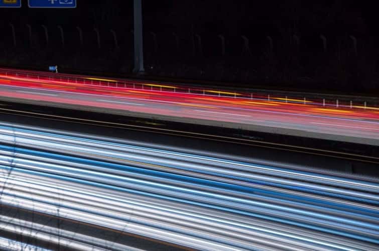 Bridge over Autobahn A5, Frankfurt am Main