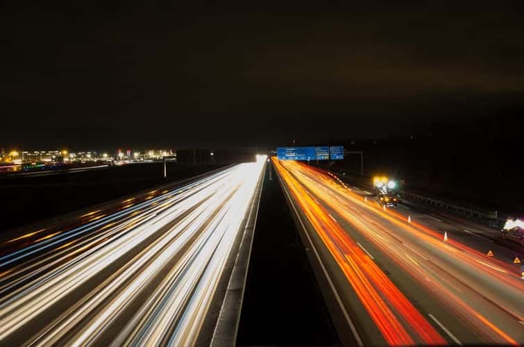 Bridge over Autobahn A5, Frankfurt am Main