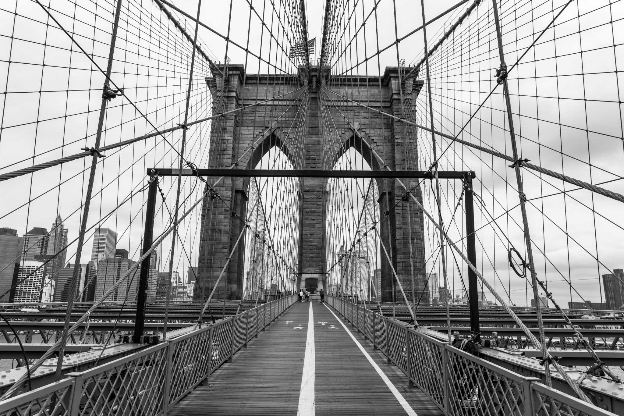 Brooklyn Bridge, New York City, USA