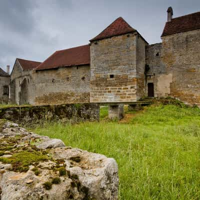 Castle Near Eguilly, France