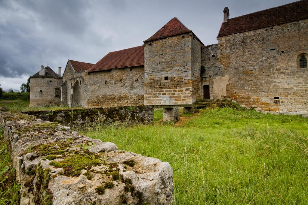 Castle Near Eguilly, France