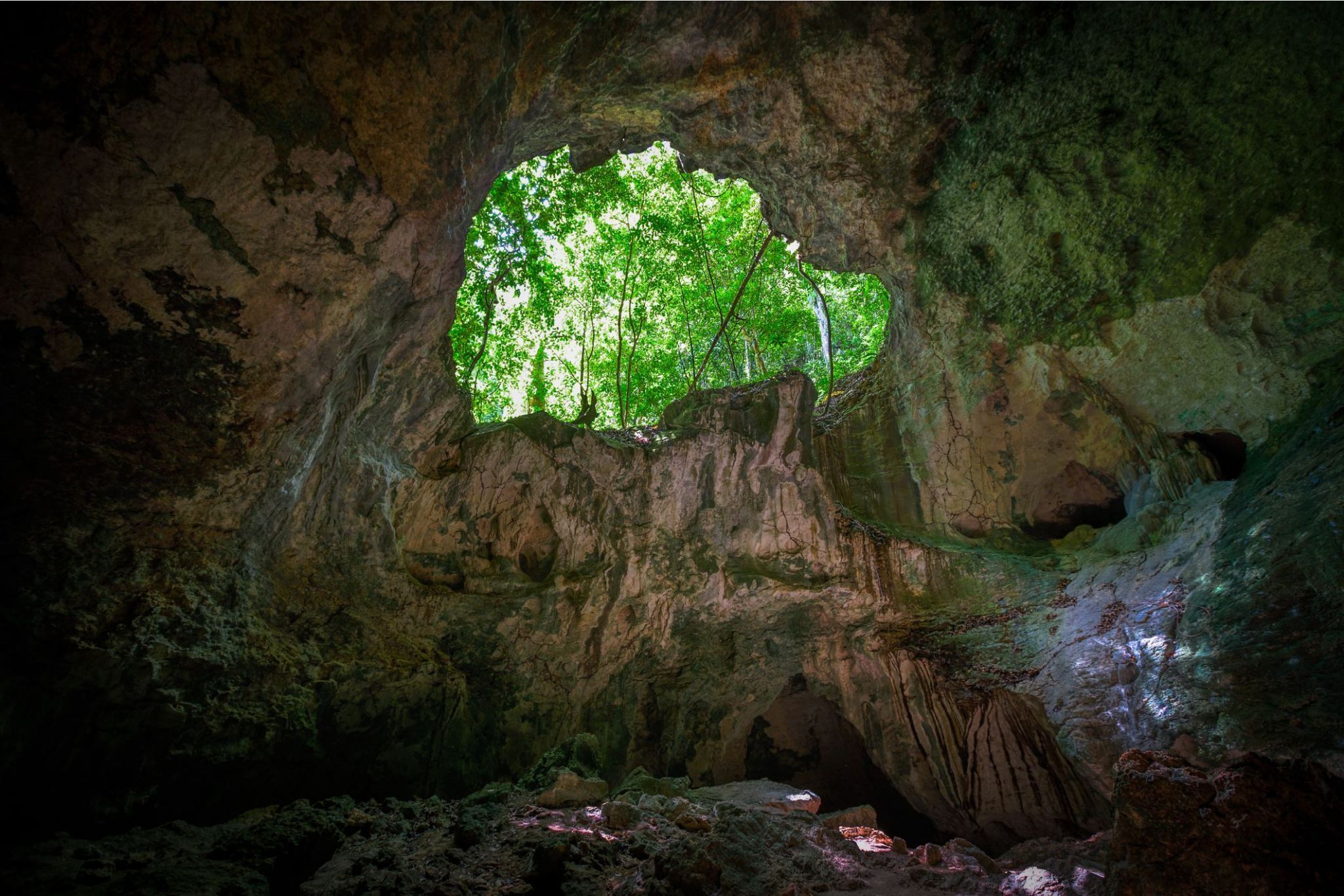 Cave at Los Haitises, Sabana de la Mar, Dominican Republic
