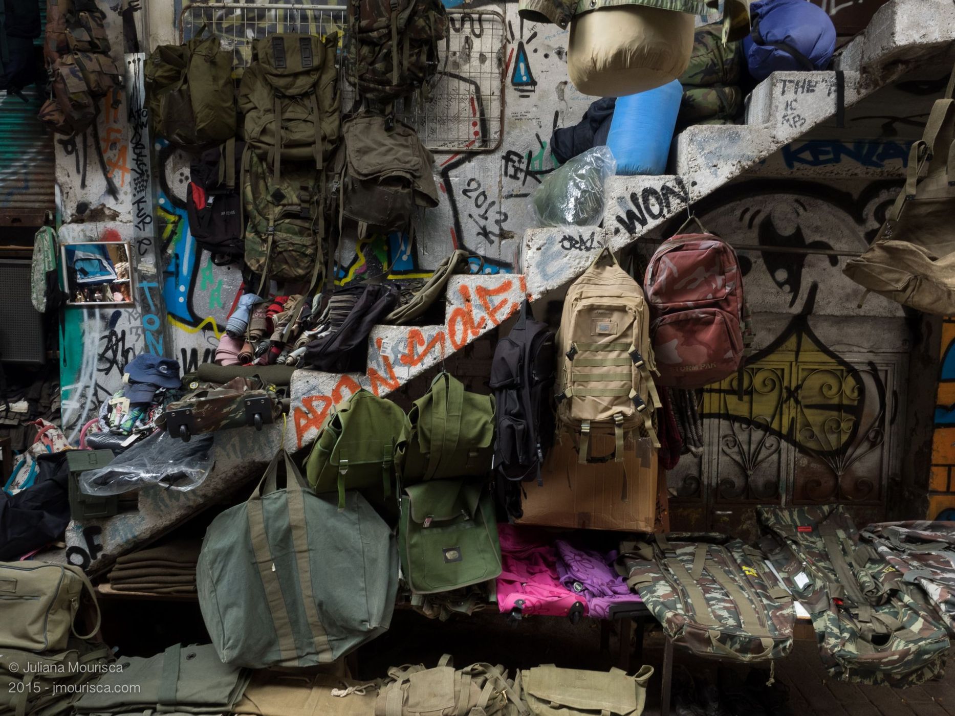 Μonastiraki - Flea market in Athens, Greece
