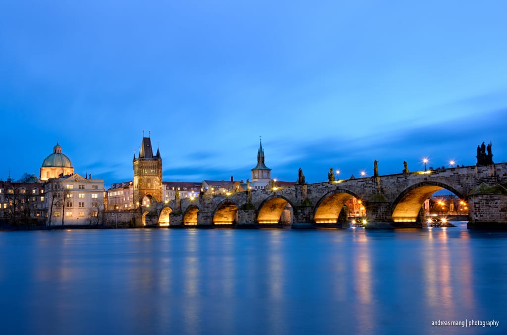 Charles Bridge and Royal Castle, Praque, Czech Republic