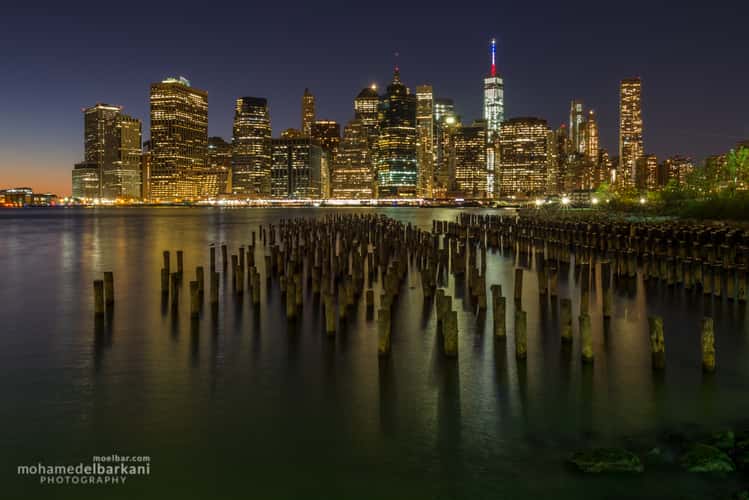 New York City Skyline from Pier 1, Brooklyn
