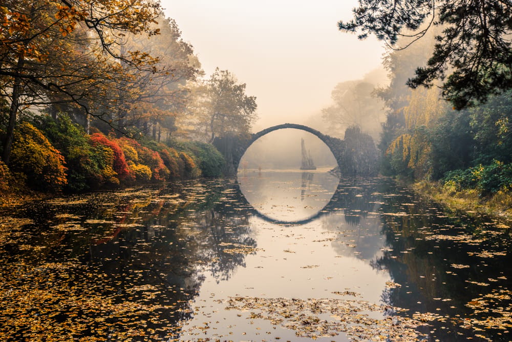Rakotzbrücke (Devil's Bridge), Germany