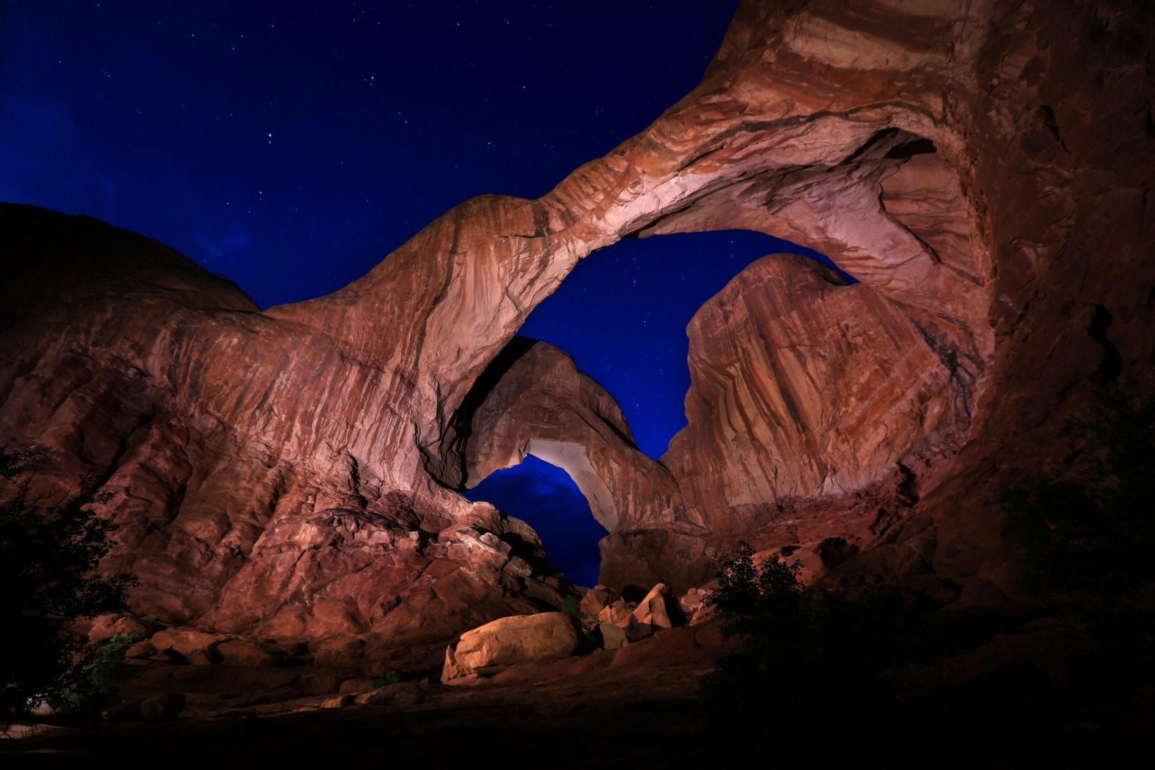 Double Arch, Arches National Park, USA