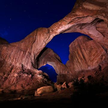 Double Arch, Arches National Park, USA