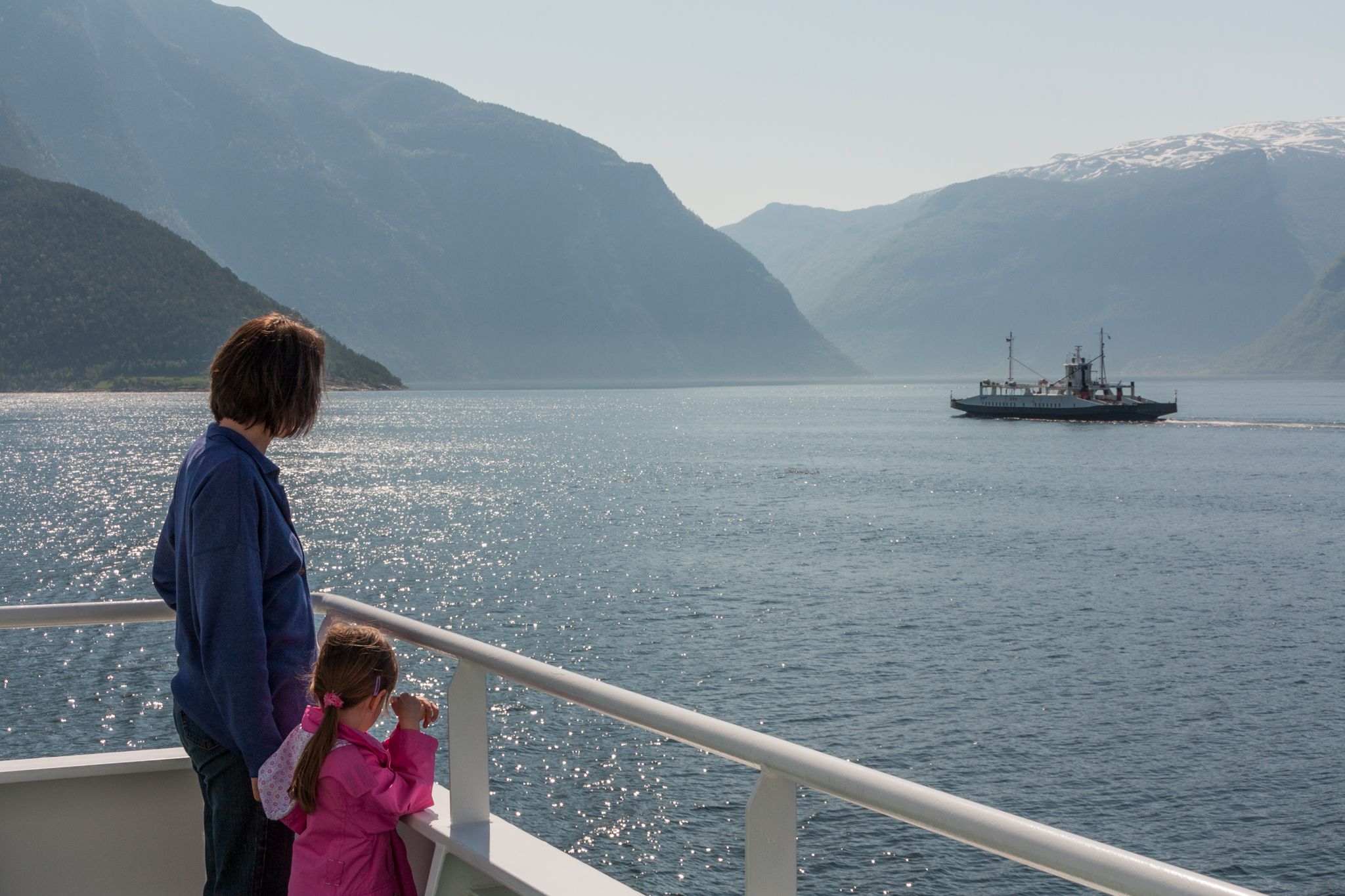 Ferries Fodnes-Mannheller, Sognefjord, Norway