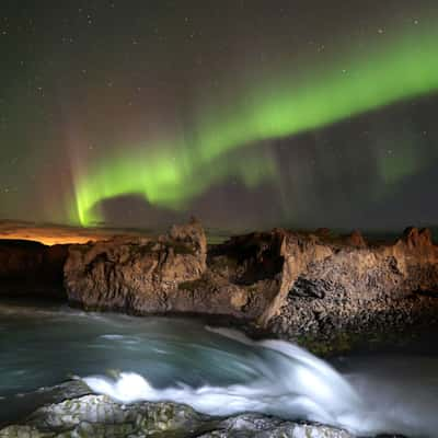 Godafoss Downstream, Iceland