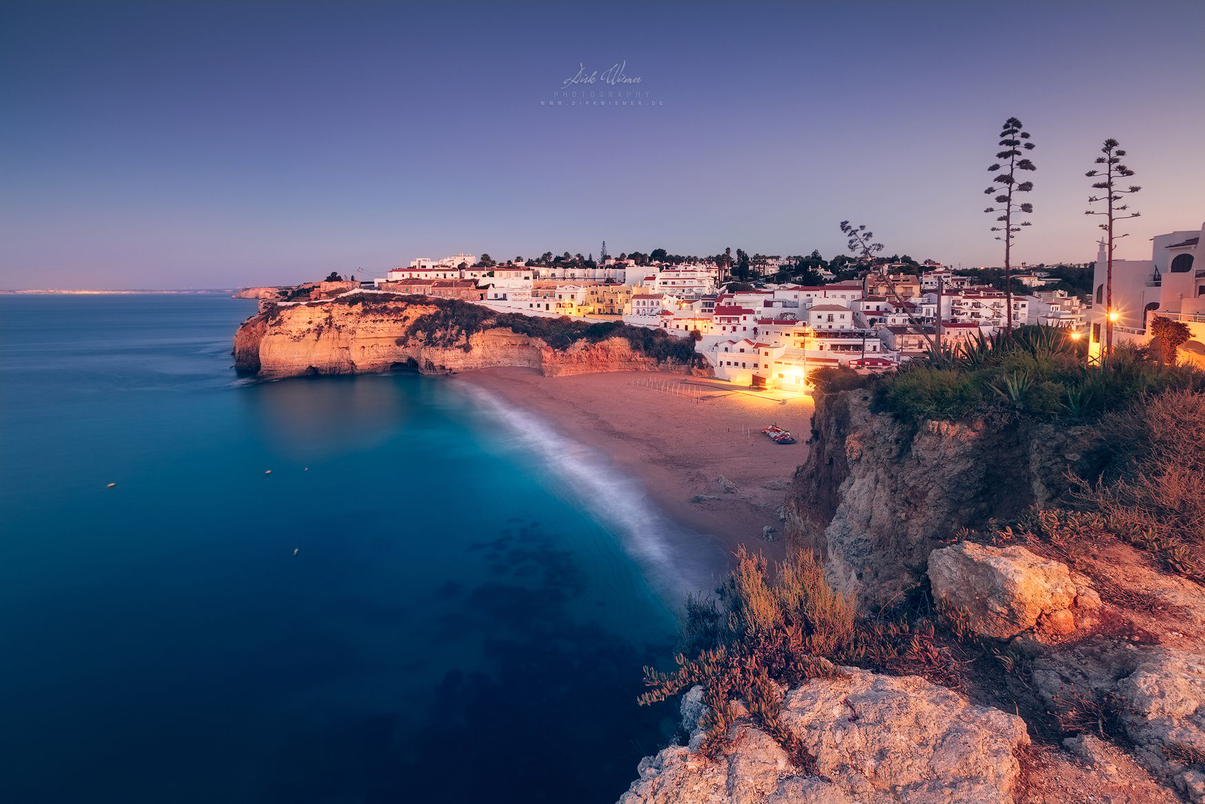 Golden Chalk Cliffs (Praia do Carvoeiro / Algarve), Portugal