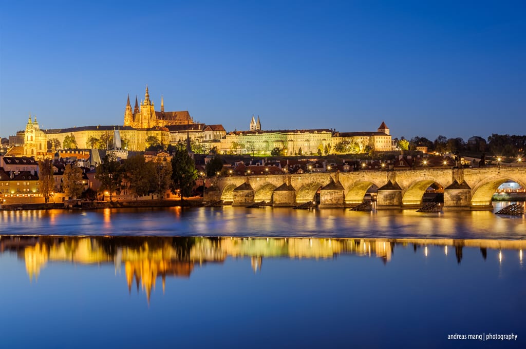 Charles Bridge and Prague Castle, Prague, Czech Republic