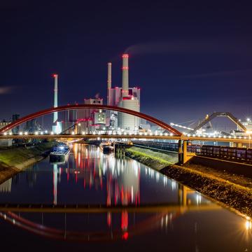 Power plant Mannheim, Germany