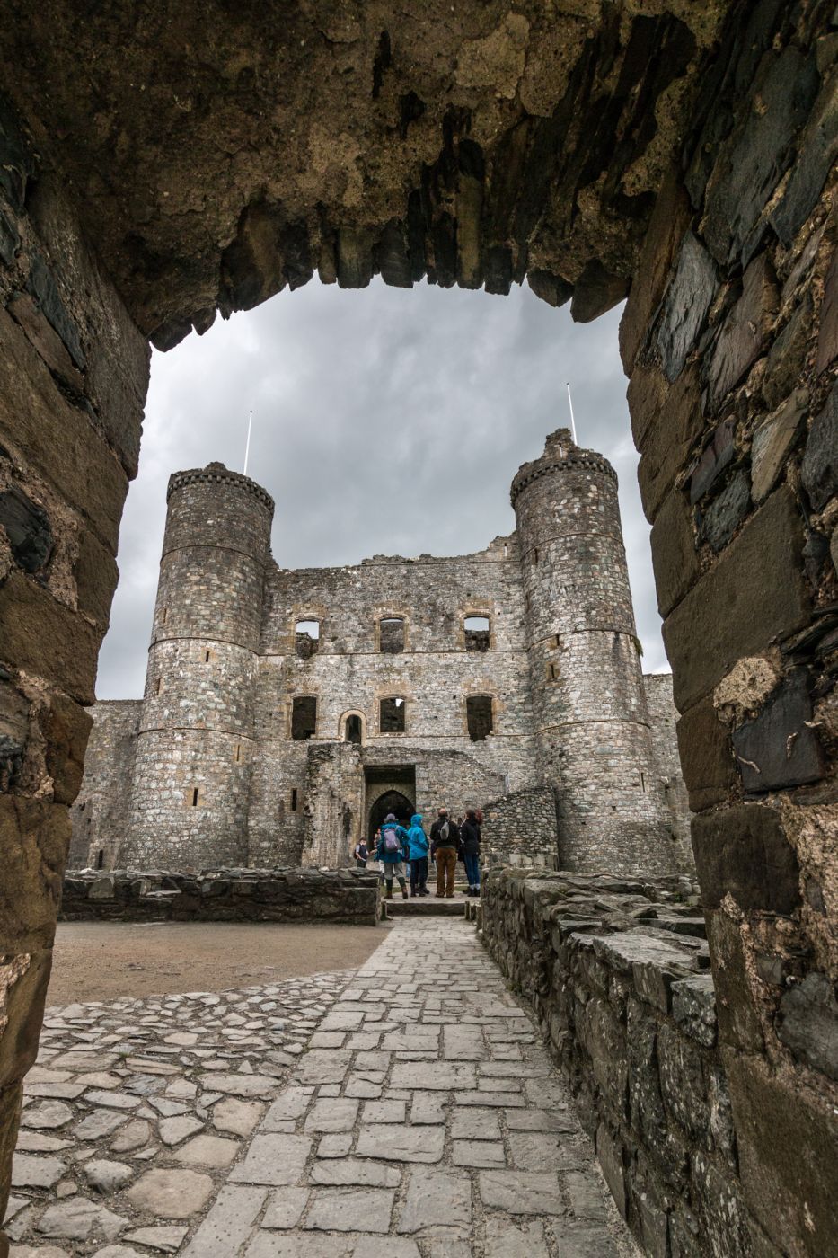 Harlech Castle, Snowdonia, Wales, United Kingdom