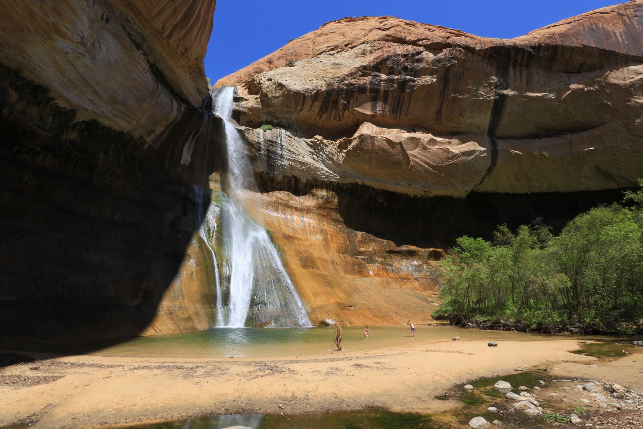 Lower calf creek falls, USA