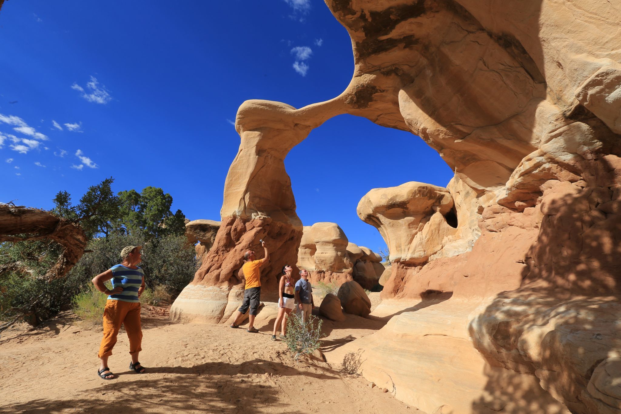 Metate Arch, Devils Playground, Utha, USA